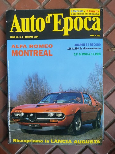 Alfa romeo montreal rivista - romeo,