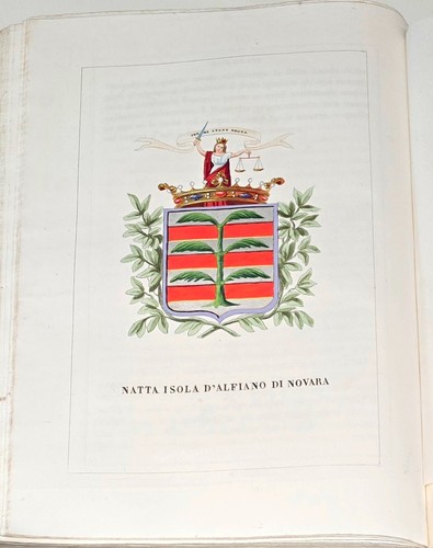 1843 araldica stemma famiglia - araldica,