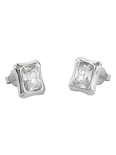 Orecchini guess bamboo - guess, silver