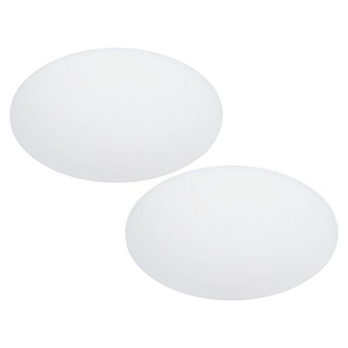Paralume 2pz 7mm bianco - paralume,