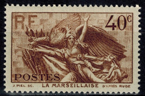 Francobollo francese poste - francese,