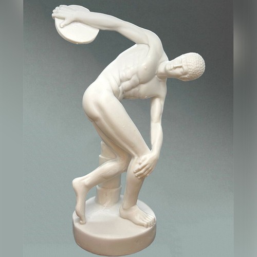 Statuetta discobolo mirone - statuetta,