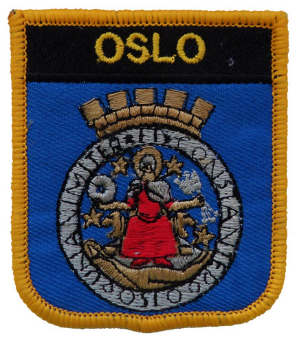 Toppa ricamata scudo - , oslo