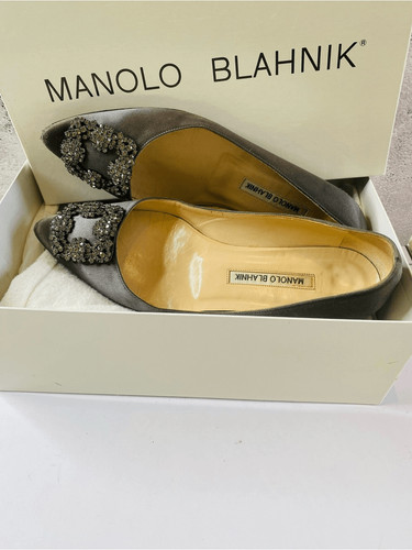 Manolo blahnik argento - manolo, argento/grigio