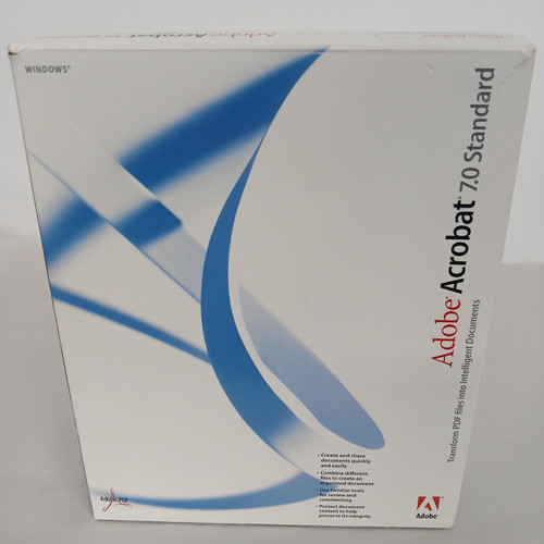 Adobe acrobat standard - acrobat, 7.0