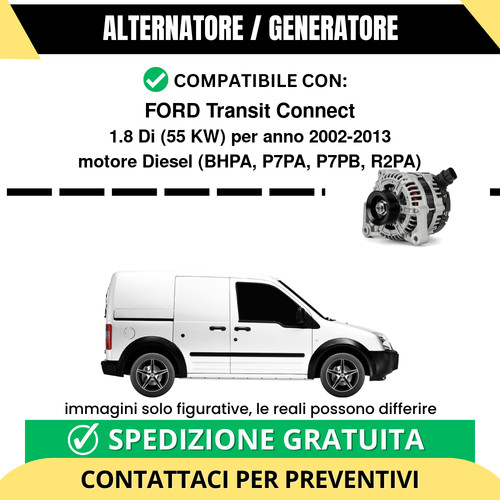 Alternatore ford transit - alternatore,