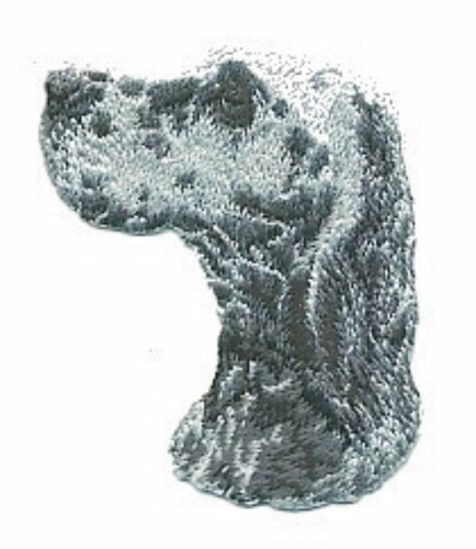 Patch ricamo razza cane setter