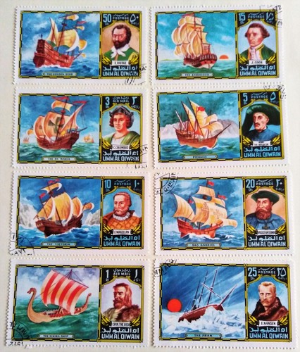 Francobolli grandi navigatori - grandi,