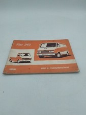 Libretto uso manutenzione fiat - uso,