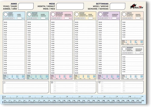 Planner blocco note - blocco, tavolo