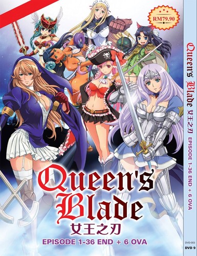 Anime queen blade vol - queen, vol.1-36