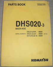 Komatsu DHS020-3 Manuale