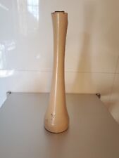 ACCENDINO DA TAVOLO VINTAGE IN LEGNO LACCATO BIANCO ANNI 60