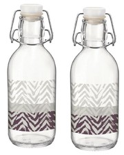 Set 2 Bottiglie in Vetro 500