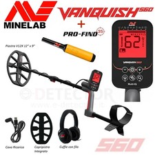 Metal detector vanquish - metal, 560