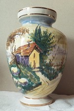 Grande Vaso Dipinto A Mano CERAMICA ARETINI C.A.S.A. Zulimo Aretini 