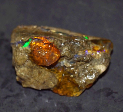 Opale fuoco etiope naturale - etiope,