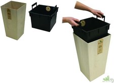 3 PEZZI VASO PORTAVASO