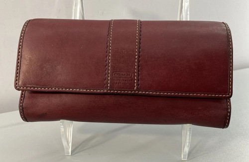 Coach hampton leather wallet - coach,
