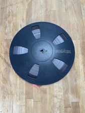 Nastro bobina di plastica 26,5 cm REVOX nero AUDIO TAPE reel tape