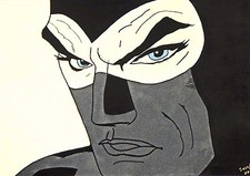 QUADRO SU CARTONCINO gr.220  DIPINTO A MANO E AEROGRAFO PITTURA ACRILICA 35X50cm