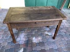 TAVOLO ANTICO in Rovere MASSELLO misura 129 X 70  cm Con Prolunghe Laterali