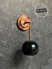 Applique da parete metà secolo: antico comodino in rame fatto a mano regalo d...