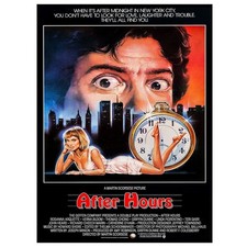 Poster film After Hours 1985
