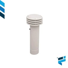 ESALATORE CIRCOLARE SCARICO FUMI PER CALDAIA  APERTA BIANCO 80-100-120-130-150