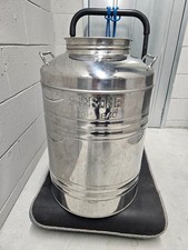 contenitori olio marca Sansone in acciao inox 18/10 litri 50