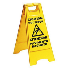 Segnale pavimento bagnato