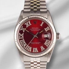Rolex 36mm Datejust Acciaio