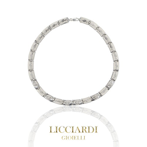 Collana uomo girocollo con