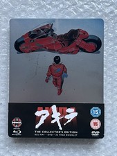 Akira The Collectors Edition Blu-Ray + DVD + Steelbook UK Region 2 Manga VGC!