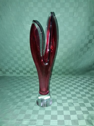 Murano vaso bivalve vetro - bivalve,,