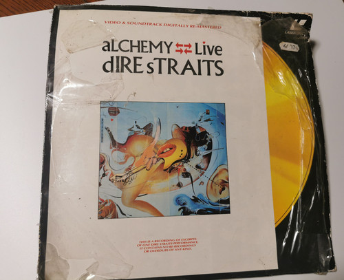 Laserdisc dire straits - laserdisc,