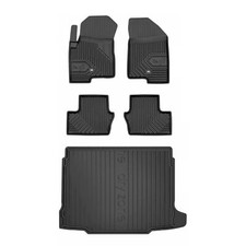 Frogum TPE Tappetini+Portabagagli Set per Dodge Caliber 2006-2011 TPE set di tap