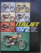 ITALJET PRODUZIONE 1972 SCOUT PIRANHA BUCANEER KANGAROO MUSTANG MOTO PUBBLICITA