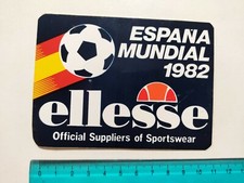 ADESIVO ELLESSE ESPANA MUNDIAL 1982 STICKER AUTOCOLLANT AUFKLEBER 80s ORIGINAL
