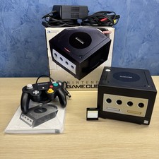 Console Nintendo Gamecube Nero COMPLETA con SCATOLA Controller e Memory Card