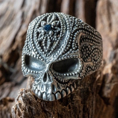 Anello teschio argento - anello,