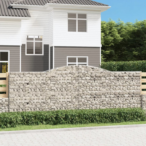 Vidaxl cesto gabbione arco - gabbione,