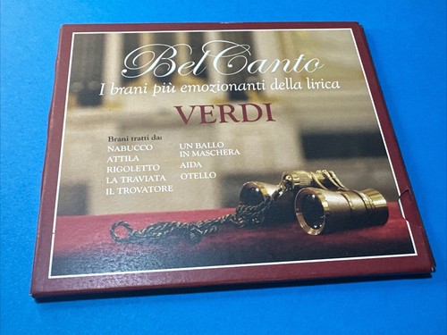 Bel canto verdi - cd, audio
