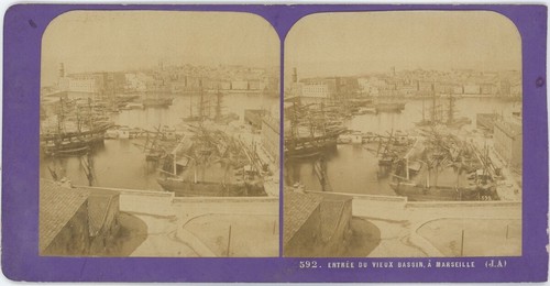 Stereo circa 1880 - 1880,, marsiglia