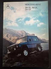 Brochure mercedes 200 - 200, ge