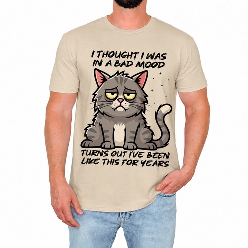 Shirt uomo gatto - t-shirt,
