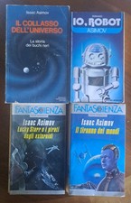 Lotto Fantascienza 4 libri  di ISAAC ASIMOV
