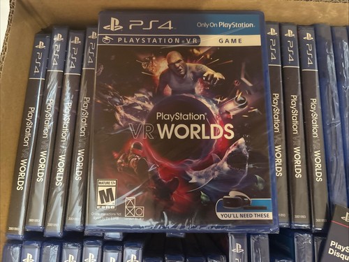 Ps4 playstation worlds - vr,