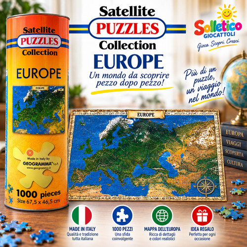 Puzzle 1000 pezzi europa - puzzle,