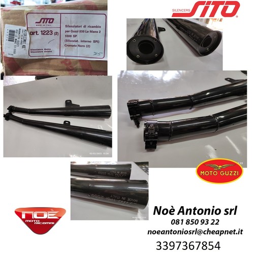 Marmitta scarico moto guzzi - scarico,